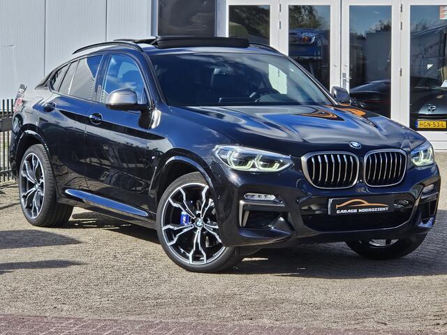 BMW X4 M40i High Executive 360pk FULL OPTIE'S Maandag tot Vrijdag van 09.00 tot 20.00 uur en Zaterdag van 09.00 tot 18.00 uur