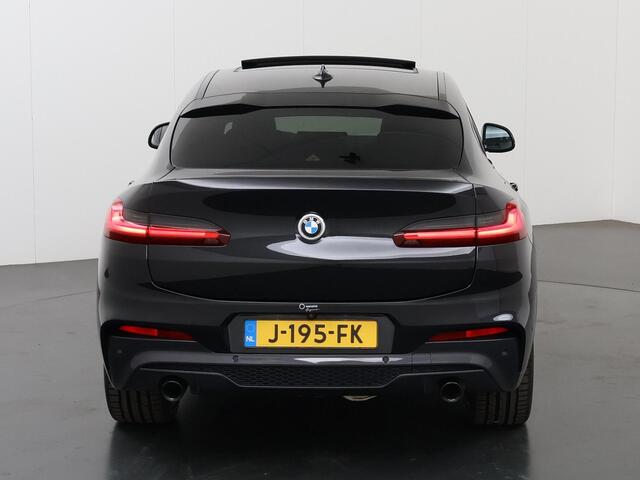 BMW X4 xDrive20i High Executive Edition | M-Sport | Navigatie | Parkeercamera | Stoel/stuurverwarming | Adaptieve Cruise Control | Harman/Kardon | HUD | Ele. verstelbare stoelen + Geheugen | Adaptief Onderstel | Panoramadak |