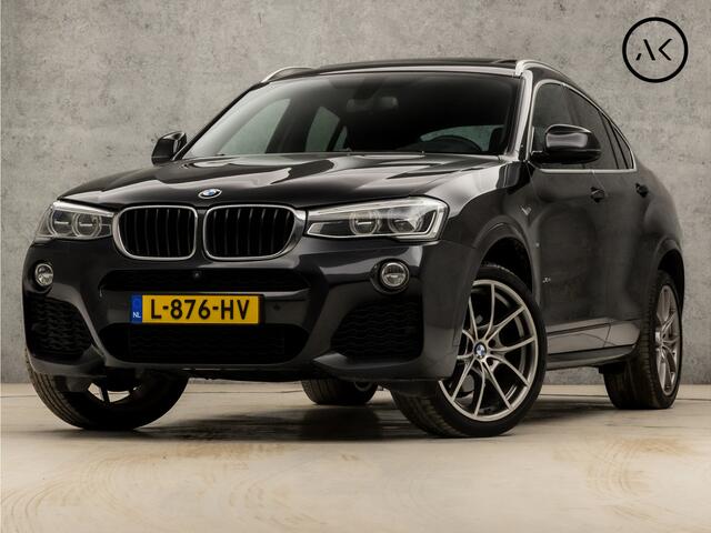 BMW X4 xDrive20i M Sport High Executive 184Pk Automaat (SCHUIFDAK, NAVIGATIE, M PAKKET, MEMORY SEATS, HEAD-UP DISPLAY, LEDER, CAMERA, STOELVERWARMING, GETINT GLAS, NIEUWE APK, NIEUWSTAAT)