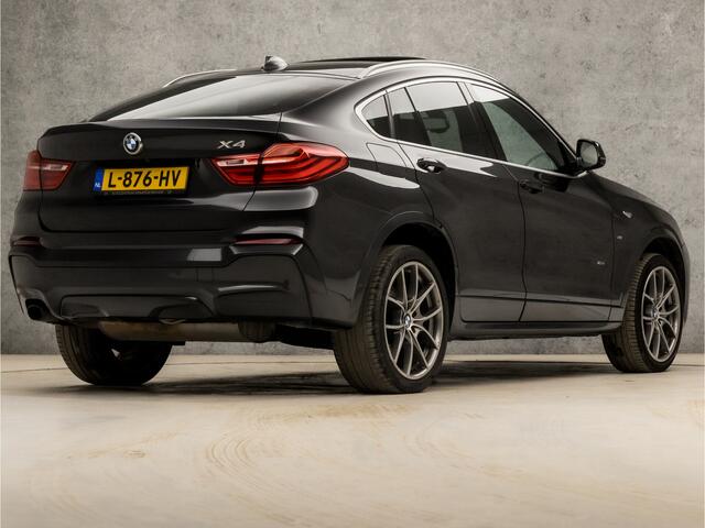 BMW X4 xDrive20i M Sport High Executive 184Pk Automaat (SCHUIFDAK, NAVIGATIE, M PAKKET, MEMORY SEATS, HEAD-UP DISPLAY, LEDER, CAMERA, STOELVERWARMING, GETINT GLAS, NIEUWE APK, NIEUWSTAAT)
