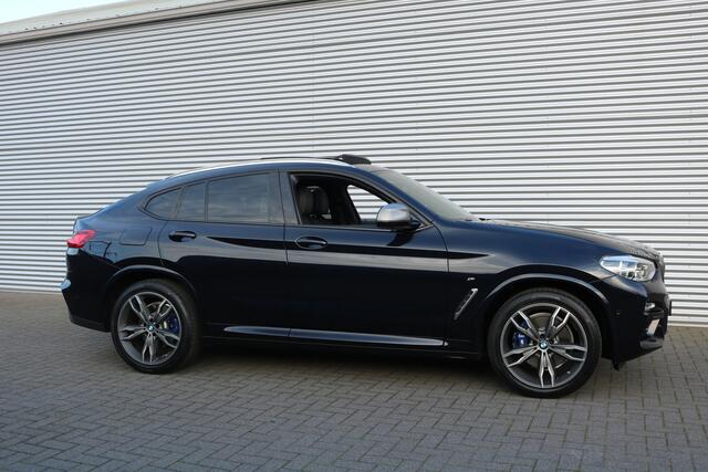 BMW X4 M40i High Executive (Panoramadak Sportleder/Memory Navi HeadUp ACC Keyless Camera Full-Led Trekhaak 20InchLMV)