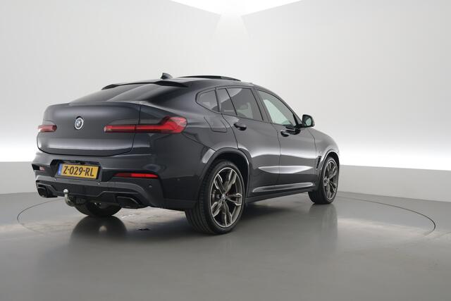 BMW X4 M40i High Executive Edition | Pano | Elek. Trekhaak | Stoelvent. | Memory | Keyless | 360cam | HUD | Stoel- Stuurverw.