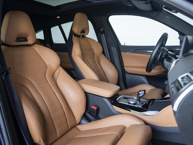 BMW X4 M40i | High Executive | M Sport Plus Pack | Macaoblauw | Stuurwielrand verwarmd | Comfort Access | Panoramadak | Head-Up Display | Harman Kardon | 21''
