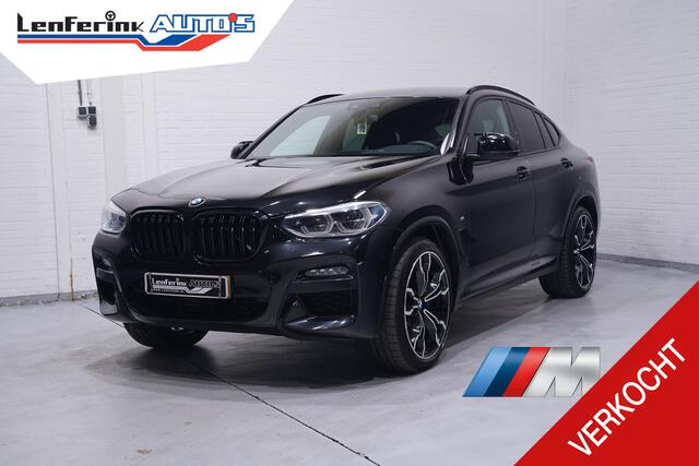 BMW X4 xDrive20i M Sport Nap Apple Carplay Leder 21 Inch velgen