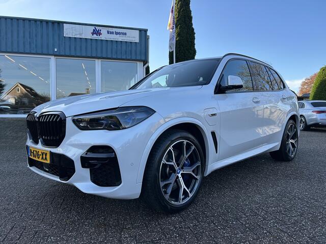BMW X5 X Drive45e High Executive M Sport,Wit metalic! Pano,Trekhaak,Laser light