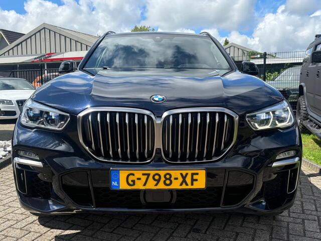 BMW X5 M50D 2019 Zwart Panoramadak Trekhaak M-Pakket