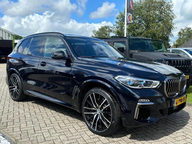 BMW X5 M50D 2019 Zwart Panoramadak Trekhaak M-Pakket
