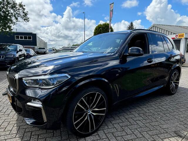 BMW X5 M50D 2019 Zwart Panoramadak Trekhaak M-Pakket