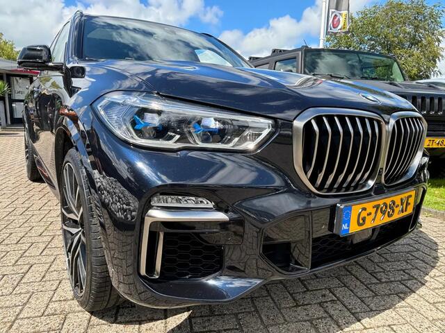 BMW X5 M50D 2019 Zwart Panoramadak Trekhaak M-Pakket