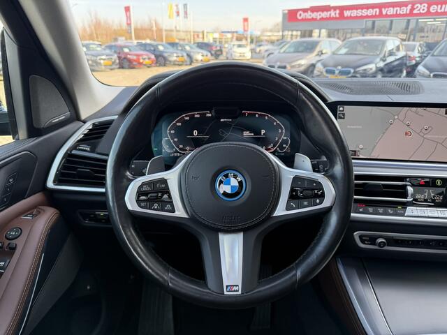 BMW X5 xDrive45e High Executive xLine Panoramadak Trekhaak 4wielbesturing Laser Licht Luchtvering Carplay Harman- Kardon Keyless Entry Head-Up Display ACC