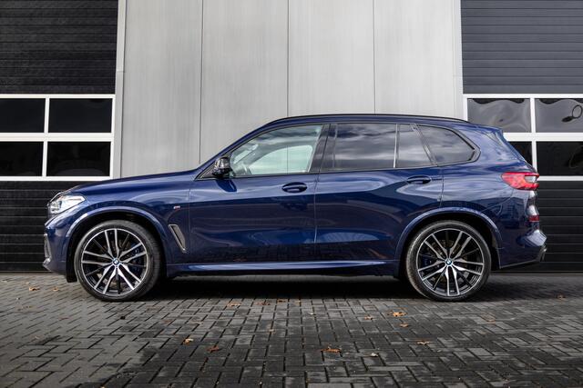 BMW X5 M50d 400 pk High Executive M-Sportpakket / Laserlicht/ Head-Up/ Pan-Dak/ Achteras-Sturing/ 360-Camera/ Soft-Close/ Adap.Cruise/ Trekhaak/ 22'' LMV