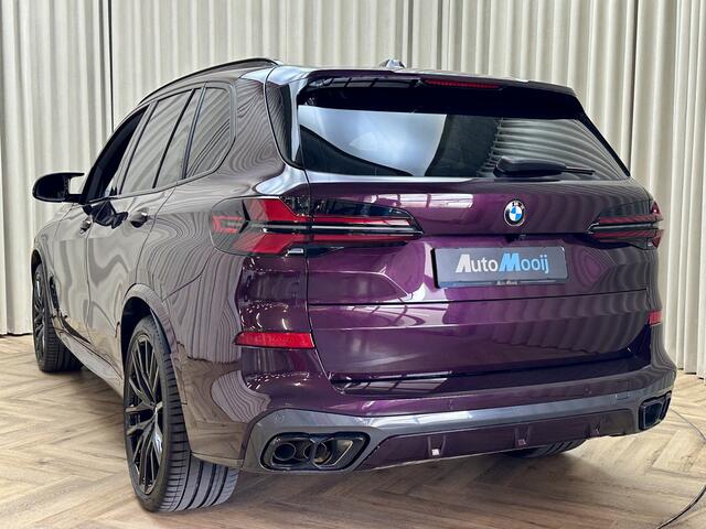BMW X5 M60i 4.4 V8 TwinTurbo / 531 PK / Carbon / Individual / M Sport / G05 LCI Facelift / Mora Purple / xDrive / HK Audio / 22" LMV / Elec. Trekhaak
