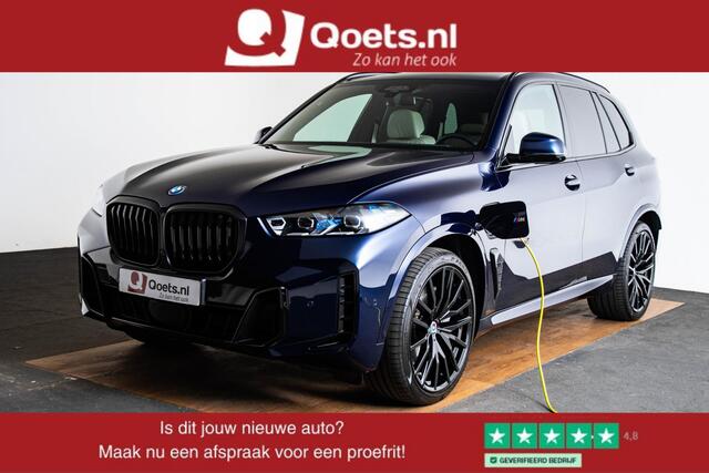 BMW X5 xDrive50e Launch Edition M Sport - Trekhaak - Panoramadak - Parking/Driving Assistant Professional - Active Protection - Harman Kardon - Comfort Access - Comfortstoelen - Stoelventilatie/massage - Warmte Comfort Pack -