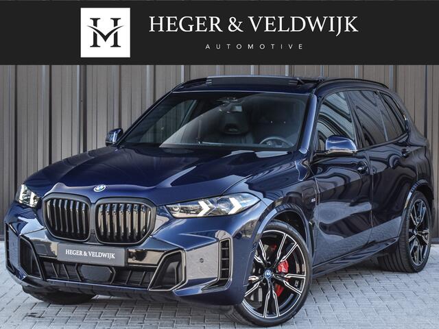 BMW X5 xDrive50e M-SPORT PRO | PANORAMADAK | M-STOELEN | ELEKTR. TREKHAAK | 360 CAMERA | HEAD UP | ALCANTARE HEMEL BEKL. | HARMAN KARDON | STOELVERWARMING V+A | AMBIANCE SFEERVERLICHTING | IONIC GLOW GRILLE