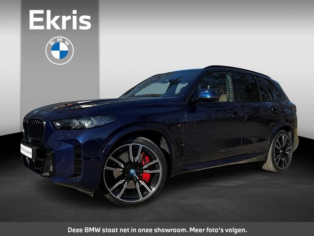 BMW X5 xDrive50e M Sportpakket Pro | Innovation Pack | Comfort Plus Pack | Trekhaak met elektrisch wegklapbare kogel | Glazen panoramadak | HIFI System Harman Kardon