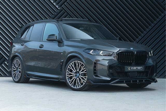 BMW X5 xDrive50e LCI M-Sport Pro Fabrieksgarantie Dravit Comfort stoelen ACC Panodak Head Up 360 Skylounge Keyless Harman Kardon Softcl. Stoelvent.