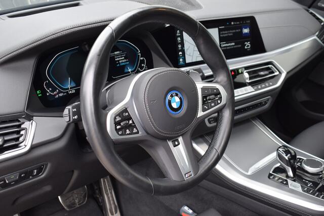 BMW X5 xDrive45e High Executive M-Sport | Panodak | Carbon Zwart | Full options! 3.0 6 cilinder