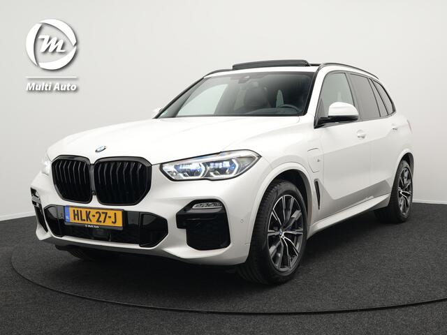 BMW X5 xDrive45e M Sport Plug In Hybrid 394pk Dealer O.H. PHEV | Panodak | Luchtvering | Lederen Sporstoelen Memory & Massage | Stoelventilatie | Harman Kardon | Head Up | Navigatie | Apple Carplay | Sfeerverlichting | Laser LED | DAB |