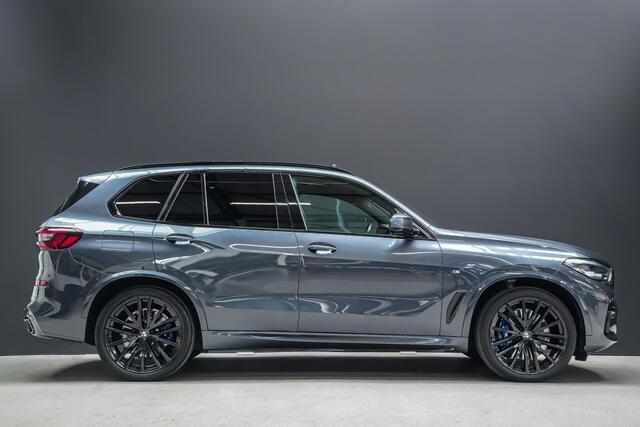BMW X5 45e xDrive 395pk High Executive |M-pakket|schuif/kantel dak|Harman&Kardon|luchtvering|luxe lederen bekleding|memory|360 camera|Apple Carplay|HUD|virtual cockpit|blind spot|22" lichtmetalen velgen|