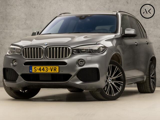 BMW X5 xDrive40e M-Sport iPerformance High Executive 313Pk Automaat (PANORAMADAK, M PAKKET, LUCHTVERING, MEMORY SEATS, SFEERVERLICHTING, ADAPTIVE CRUISE, HEAD-UP DISPLAY, GROOTLICHTASSISTENT, GETINT GLAS, NIEUWE APK, NIEUWSTAAT)