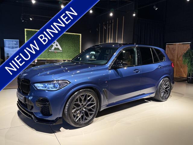 BMW X5 xDrive45e M-Pakket Panodak|LASER|3DCamera|Headup Blauw