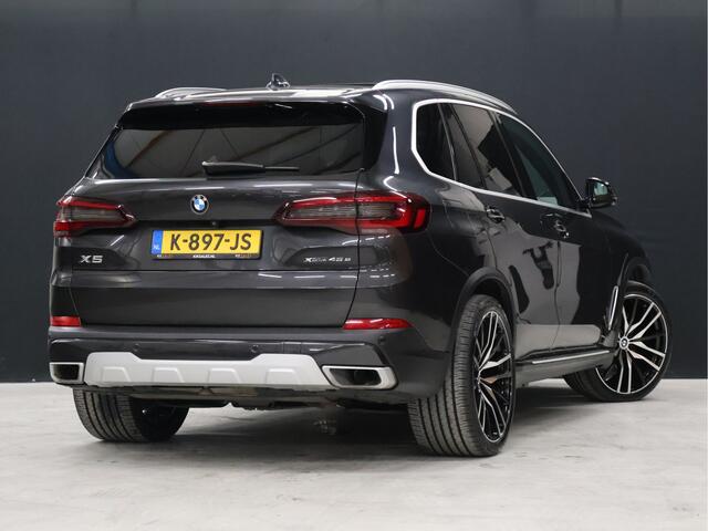 BMW X5 xDrive45e M Sport [SCHUIFKANTELDAK, HARMAN/KARDON, TREKHAAK INKLAPBAAR, APPLE CARPLAY, ANDROID, MEMORY SEATS, 360 CAMERA, HEAD-UP, ADAPTIVE CRUISE, STUURVERWARMING, VOL LEDER, STOELVERWARMING, CLIMATE, N