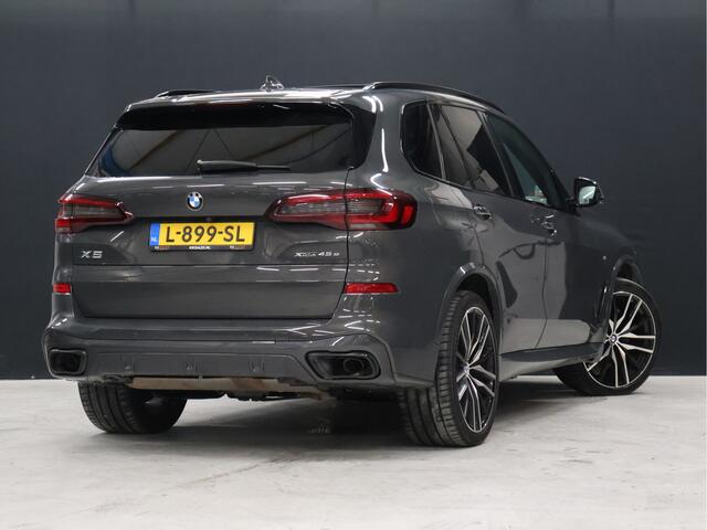 BMW X5 xDrive45e High Executive M Sport [SCHUIFKANTELDAK, TREKHAAK INKLAPBAAR, APPLE CARPLAY, ANDROID, MEMORY SEATS, 360 CAMERA, HEAD-UP, VOL LEDER, STOELVERKOELING, STOELVERWARMING, NIEUWSTAAT]