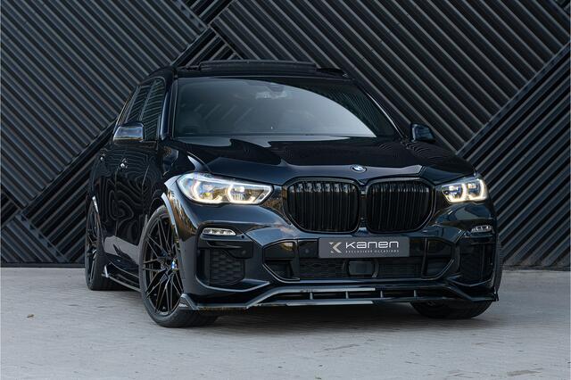 BMW X5 xDrive45e M Sport Pano Acc Head Up M Stoel Keyless Laser Carbon Harman Kardon Trekhaak
