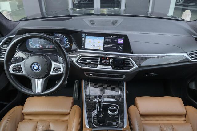 BMW X5 xDrive45e 394pk M-sport AC Shnitzer Panoramadak X5M Seats 4-wielsturing Carbon Laser 22" LMV NLauto