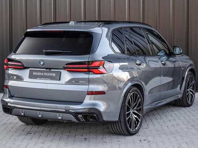 BMW X5 xDrive50e | M-SPORT BRAKE | COMFORT ACCESS | SOFT CLOSE | TREKHAAK | SHADOW-LINE | PANORAMADAK | STOEL VENTILATIE | AMBIANCE AIR | AMBIANCE LIGHT | ADAPTIVE LED | ACTIVE CRUISE | 360 CAMERA | DAB+ | HARMAN/KARDON | GESTURE CONTROL |