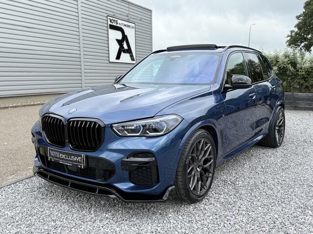 BMW X5 xDrive45e M-Pakket Panodak|LASER|3DCamera|Headup Blauw