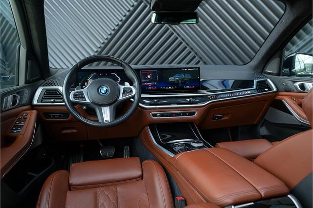 BMW X5 xDrive50e LCI M-sport Pro ACC Pano M Seats Alcantara Hemel Massage Stoelvent. Luchtvering Skyloun, Head Up 360 Kristal HarmanK Trekhaak