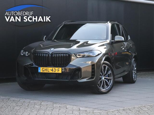 BMW X5 xDrive50e | M SPORT | LEDER | H&K | PANO-DAK | HEAD-UP | STOELVERK. | TREKHAAK | 360° CAMERA | CRUISE | NAVI | STOEL/STUURVERW. |