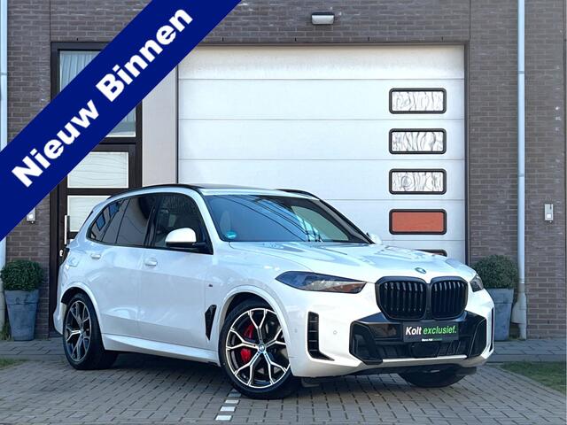 BMW X5 xDrive50e High Executive M Sport / BMW Nieren Iconic Glow / Head-UP / Panodak / Luchtvering / Soft Close / Harman-Kardon / 360 Camera / Trekhaak / Park Assist Prof / Individual Leder Merino / Zwarte Hemel / 1e Eigenaar!