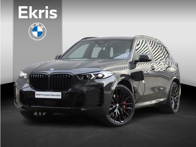 BMW X5 xDrive50e | M Sportpakket Pro | Panodak | Head-Up | Trekhaak | Massage | M Multifunctionele Stoelen | Driving Assistant Prof. | Harman Kardon | Stoelventilatie | Soft Close | Parking Assistant Prof. | Alcantara hemel | 22'' LMV