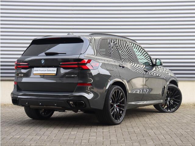 BMW X5 xDrive50e | M Sportpakket Pro | Panodak | Head-Up | Trekhaak | Massage | M Multifunctionele Stoelen | Driving Assistant Prof. | Harman Kardon | Stoelventilatie | Soft Close | Parking Assistant Prof. | Alcantara hemel | 22'' LMV