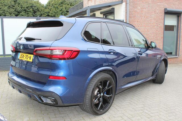 BMW X5 xDrive45e High Executive M-Sport, Skylounge, Hud, Massage, H&K, 360, EL Trekhaak, Volle auto!