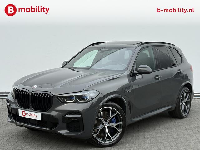 BMW X5 xDrive45e High Executive M-Sport *Dravitgrau Laser Trekhaak 2700kg | Soft Close | Panoramadak Sky Lounge | Head-Up | 360 Camera