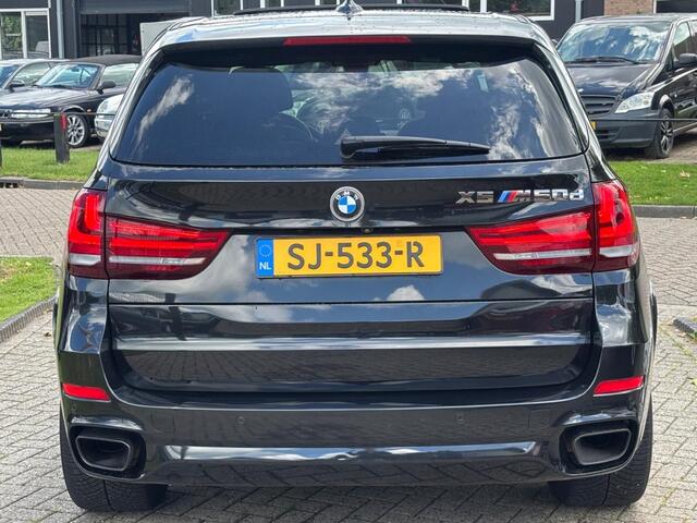 BMW X5 M50D 7-Persoons 2017 Panodak Zwart Trekhaak