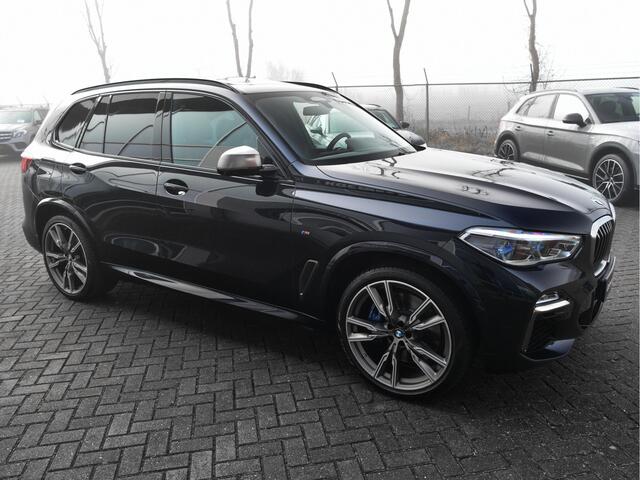 BMW X5 M50d M-Sportpakket Grijs-kenteken Laser-LED H&K Pano Head-Up Swarovski 22-Inch Ex.BTW
