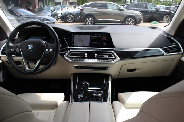 BMW X5 xDrive45e High Executive / Trekhaak / 360Camera / Head-up / Leder / Luchtvering / 21'' / CarPlay / Stuurverwarming / Stoelverwarming 4x / Dodehoek / DAB / ACC