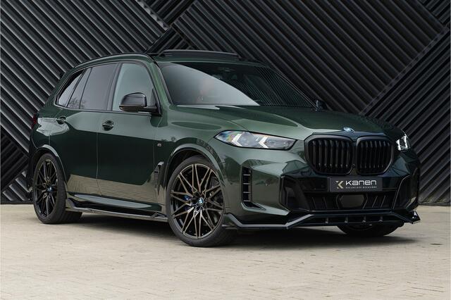 BMW X5 xDrive50e LCI M-sport Pro ACC Pano M Seats Alcantara Hemel Massage Stoelvent. Luchtvering Skyloun, Head Up 360 Kristal HarmanK Trekhaak