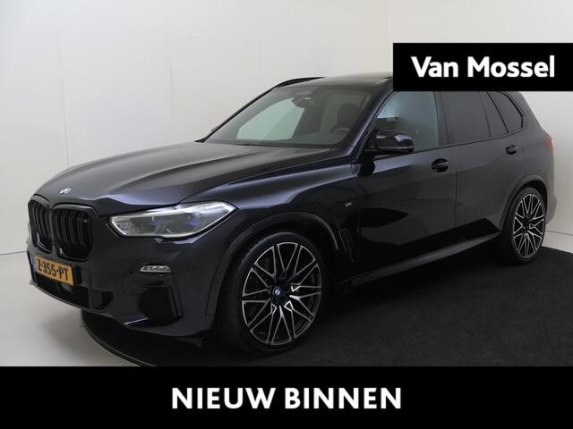 BMW X5 M50i High Executive 531 PK | airco automatisch | Apple Carplay/Android | cruise control | lederen bekleding | lichtmetalen velgen multi-spaaks 21"| M Aerodynamica | navigatiesysteem full map + hard disk
