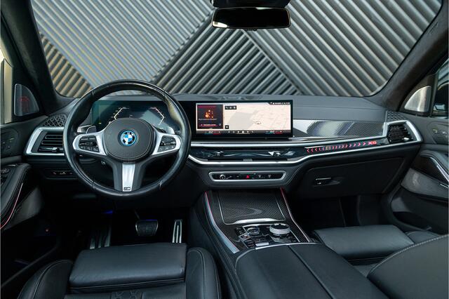 BMW X5 xDrive50e LCI M-sport Pro ACC Skylounge M Seats Massage Stoelvent. Bowers&W AlcantHemel, HUD 360 Trekhaak