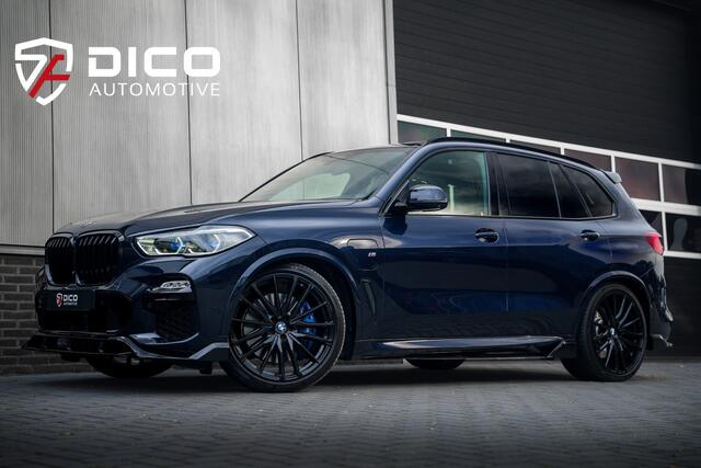 BMW X5 xDrive45e 394 pk High Executive M-Sport /Pano-Dak /Night Vision /Laser /HUD /H&K /360° Camera / M-Sportstoelen/ Stoelventilatie /Soft-Close /Luchtvering/ 22''LMV