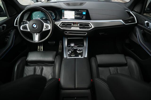 BMW X5 xDrive45e 394 pk High Executive M-Sport /Pano-Dak /Night Vision /Laser /HUD /H&K /360° Camera / M-Sportstoelen/ Stoelventilatie /Soft-Close /Luchtvering/ 22''LMV