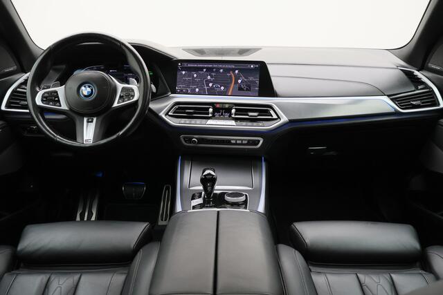 BMW X5 xDrive45e High Executive Laser, Panoramadak, Head-Up, 360° Camera, ACC, Luchtvering, H&K, Trekhaak, 22"