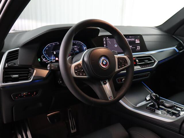 BMW X5 xDrive45e High Executive (SOH 96% / Stage 2 / Maxton / Pano / 3D camera / ACC / Laser / Luchtvering / 22'')