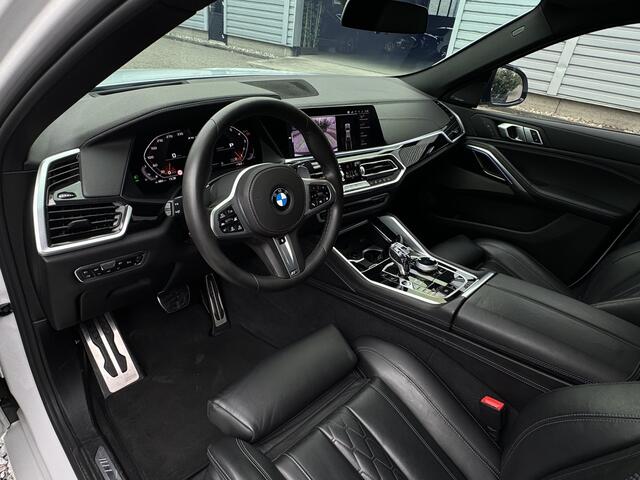 BMW X6 M50i High Exe Panodak|Camera|Laser|ACC|Headup Alpine-White