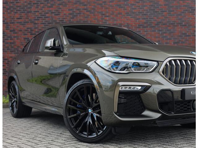 BMW X6 M50i High Executive | Manhattan - Sky - Iconic Glow - Vol leder